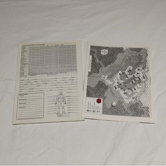 Pirates and Plunder Role Playing Game COMPLETE 1982 Yaquinto - Picture 6 of 7
